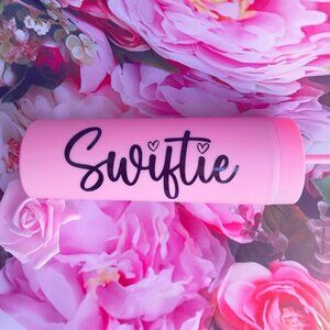 PINK ACRYLIC TUMBLER